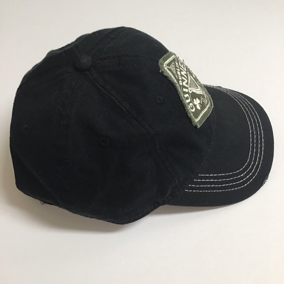 Guinness Beer Hat 1759 Dublin Ireland Harp Patch Strapback Cap 100% Cotton Irish - Picture 5 of 11